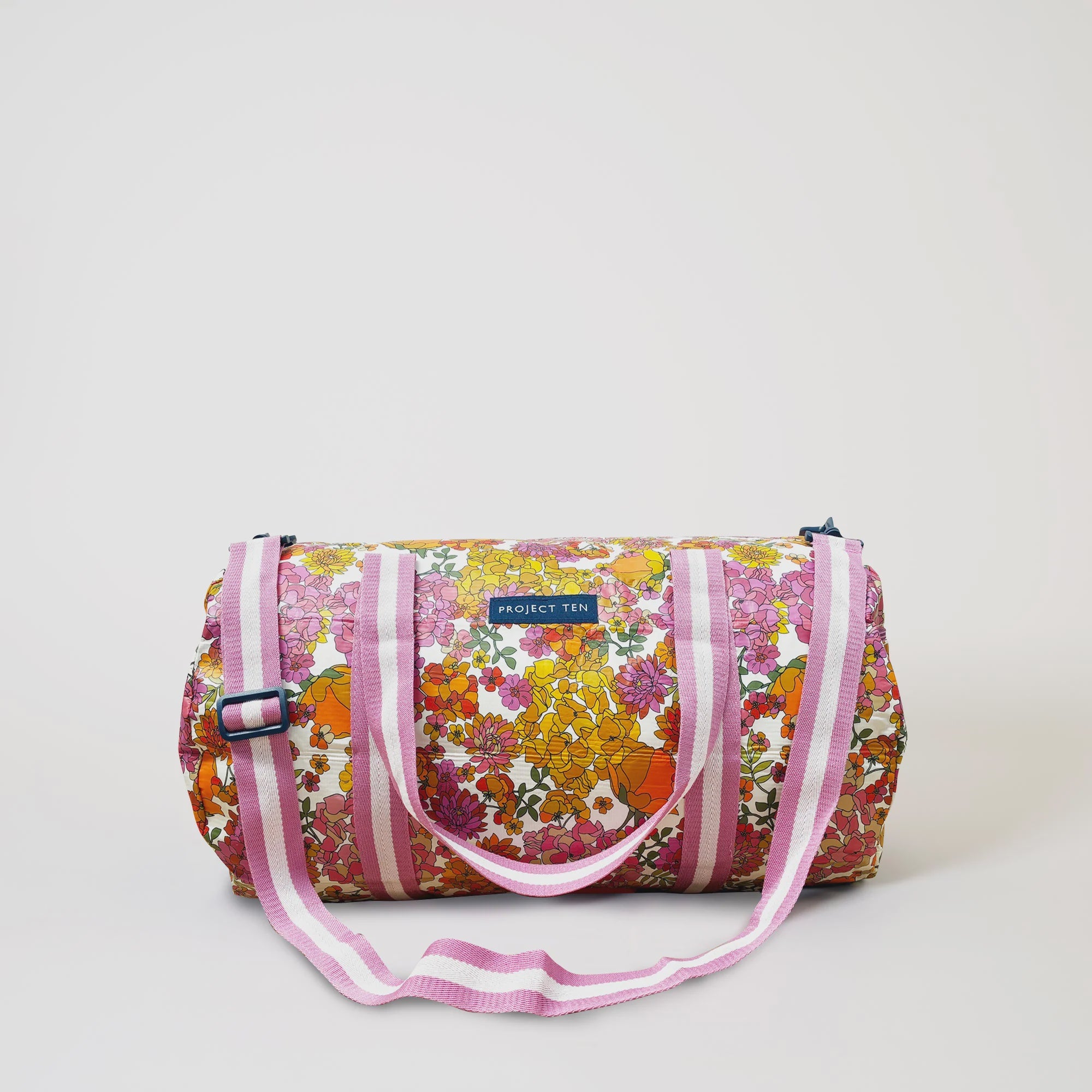 Project Ten Barrel Bag - Hydrangea