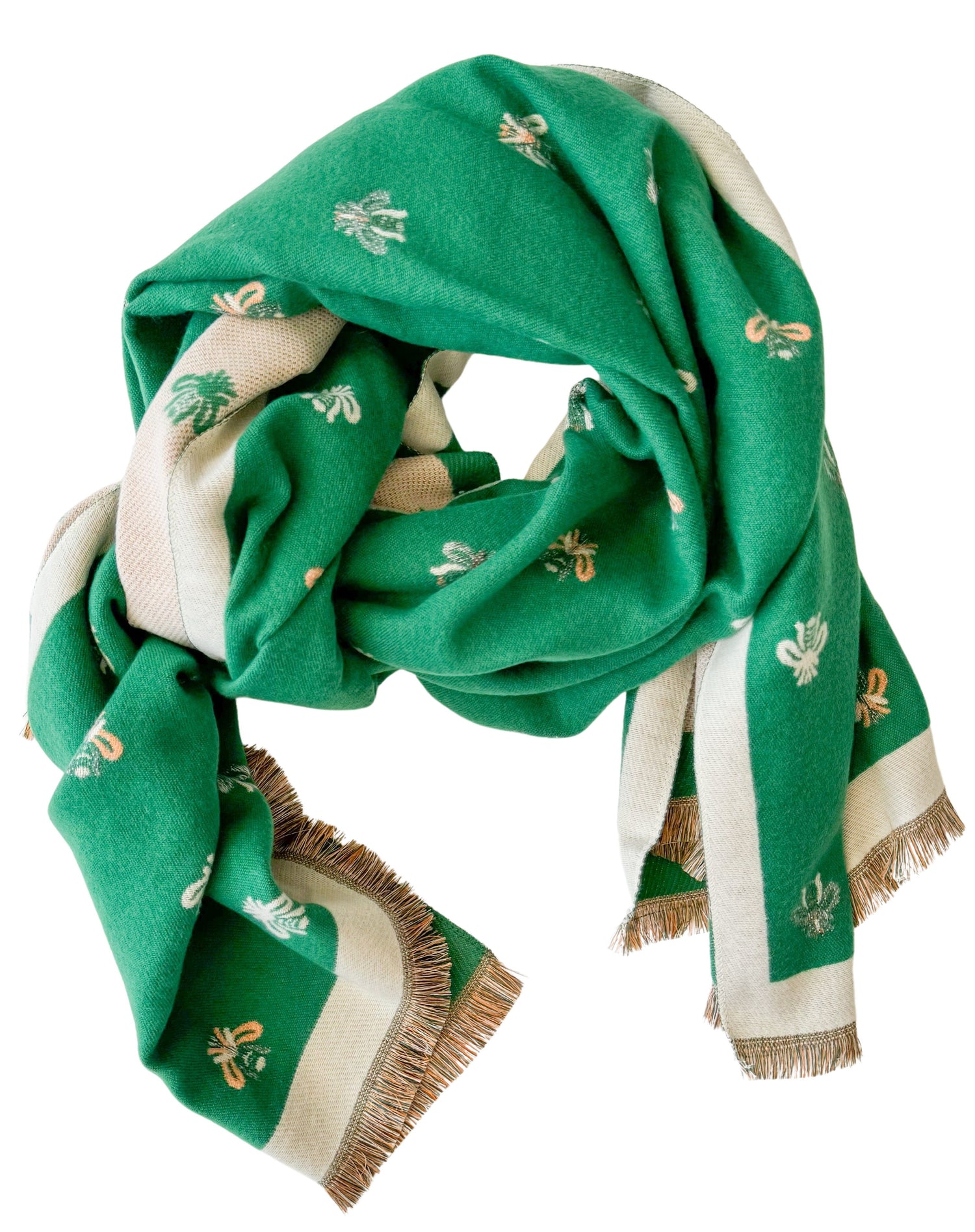 Bee Scarf - Green