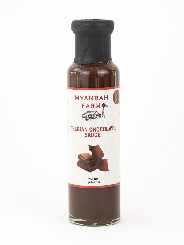 Myanbah Farm Belgian Chocolate Sauce 250ml