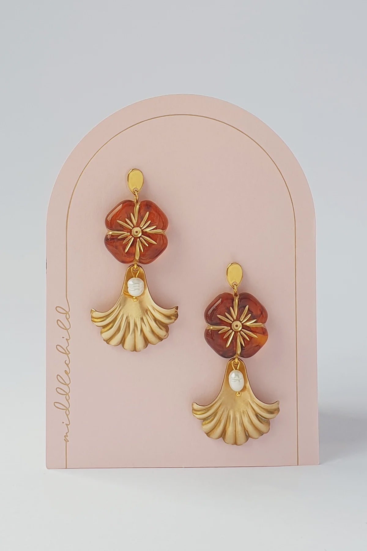 Belvedere Earrings - Topaz