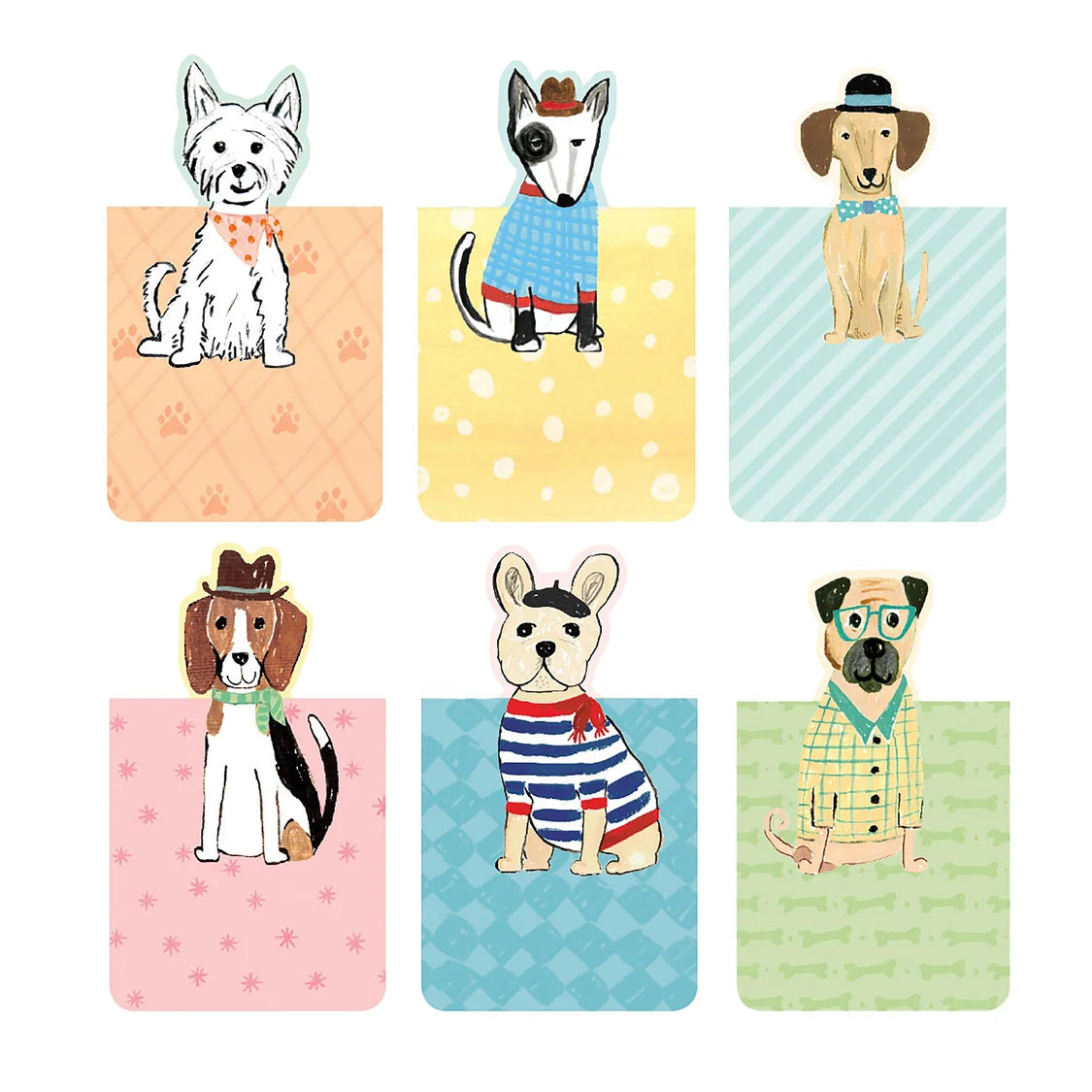 Best In Show Magnetic Bookmarks - Set of 6