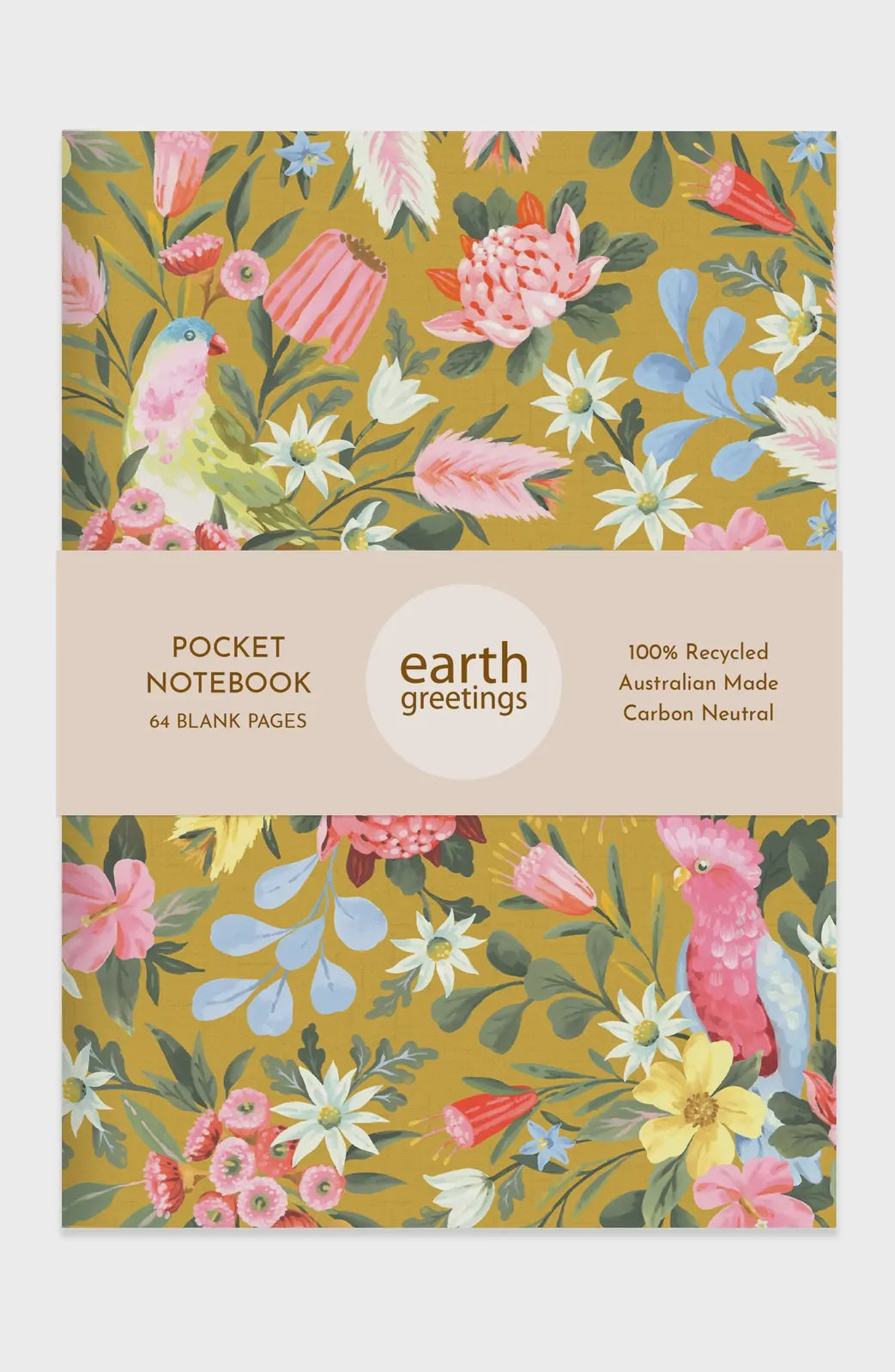 Earth Greetings Pocket Notebook - Birdsong