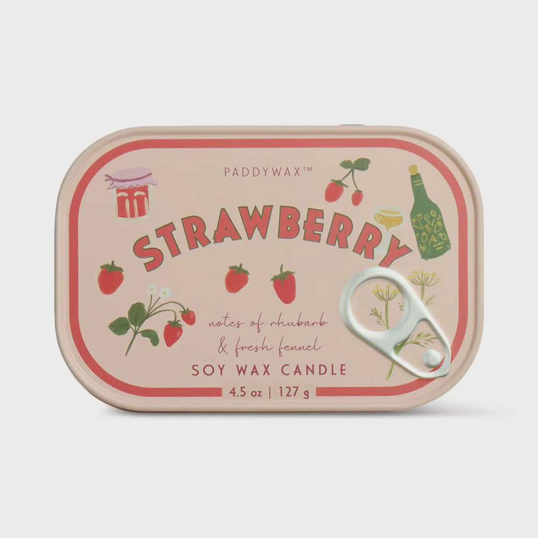 Bistro Candle Tin - Strawberry