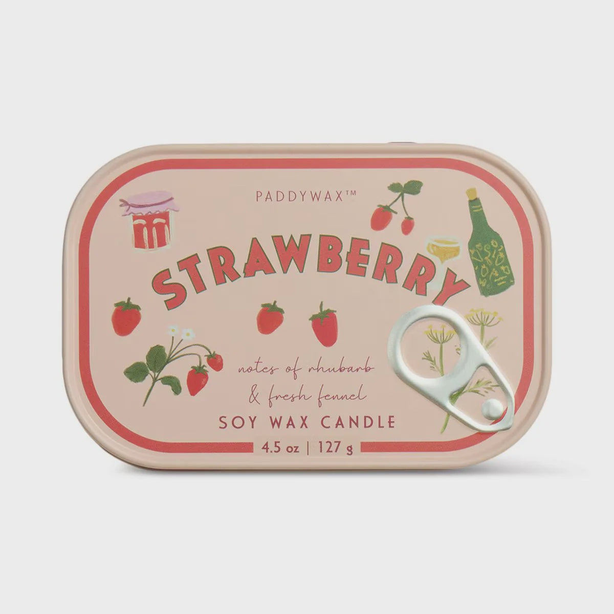 Bistro Candle Tin - Strawberry