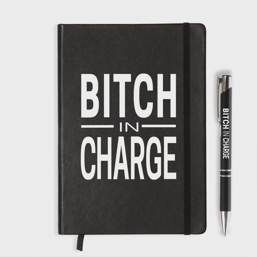 Bitch In Charge Stationery Pack