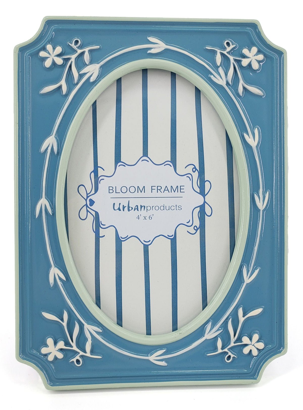 Blooms Frame - Blue 4x6