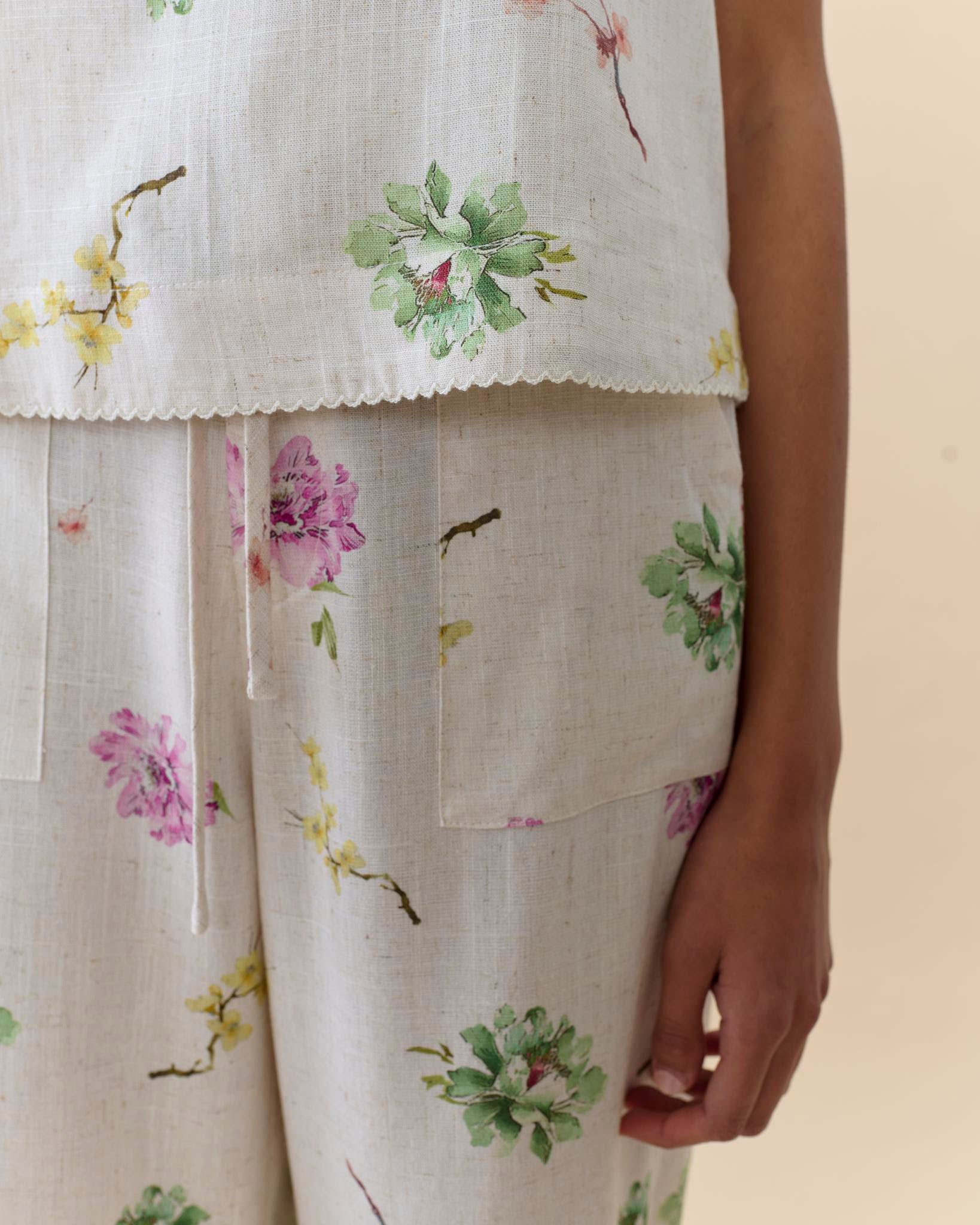 Bloom Linen Pants