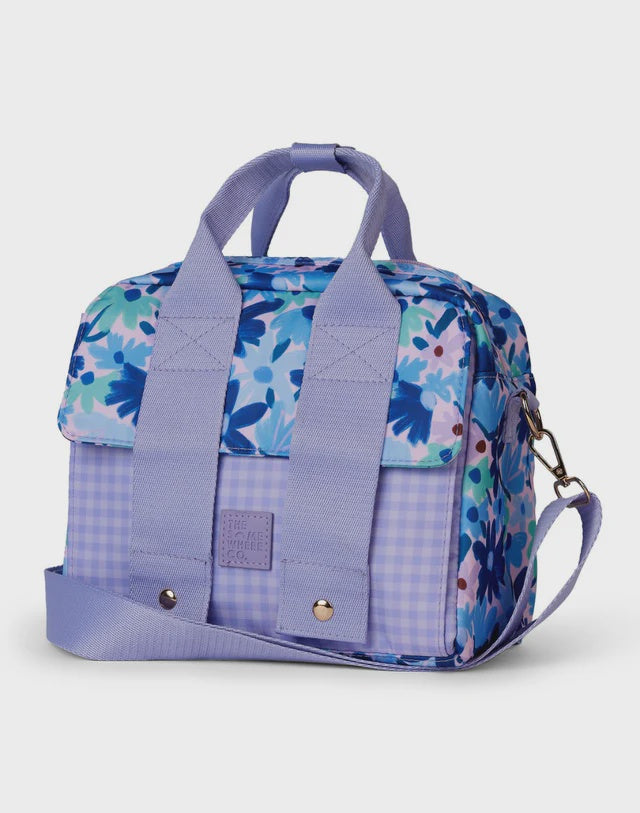 Blue Meadow Lunch Tote