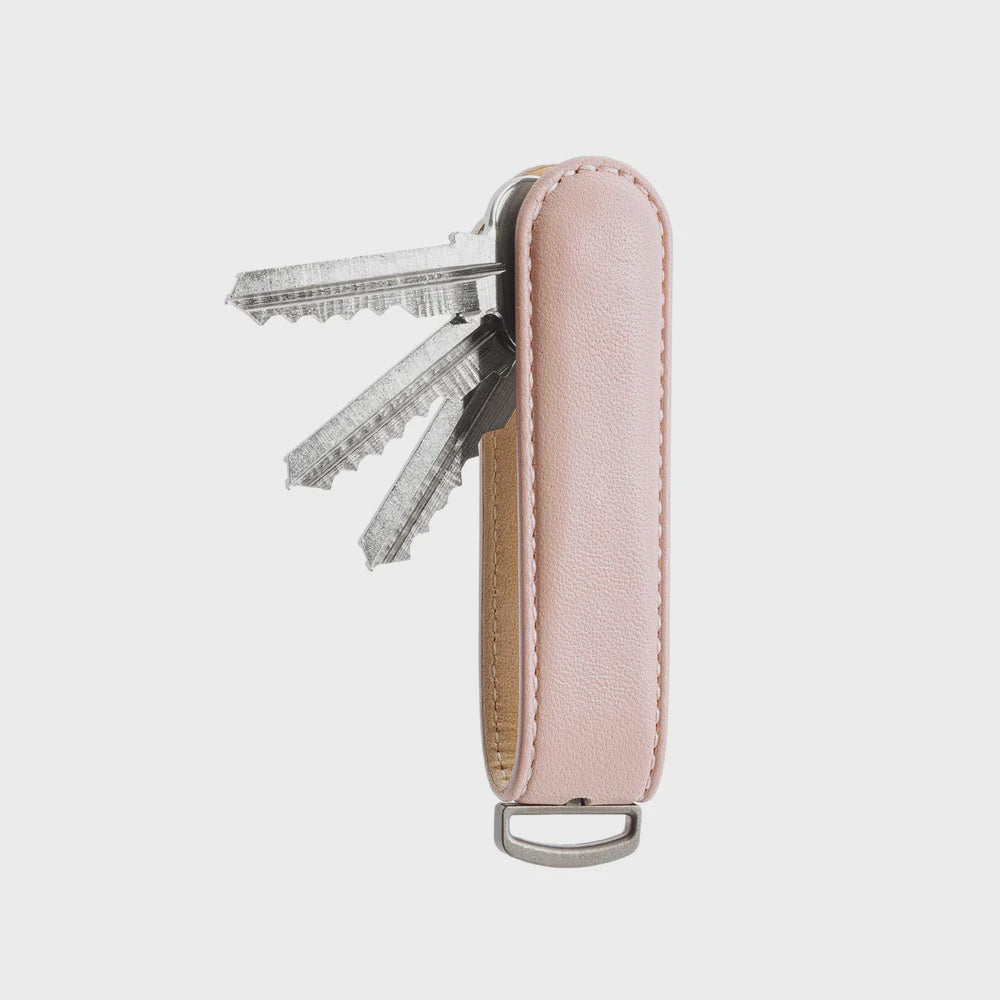 Jibbon Italian Leather Key Organiser - Blush