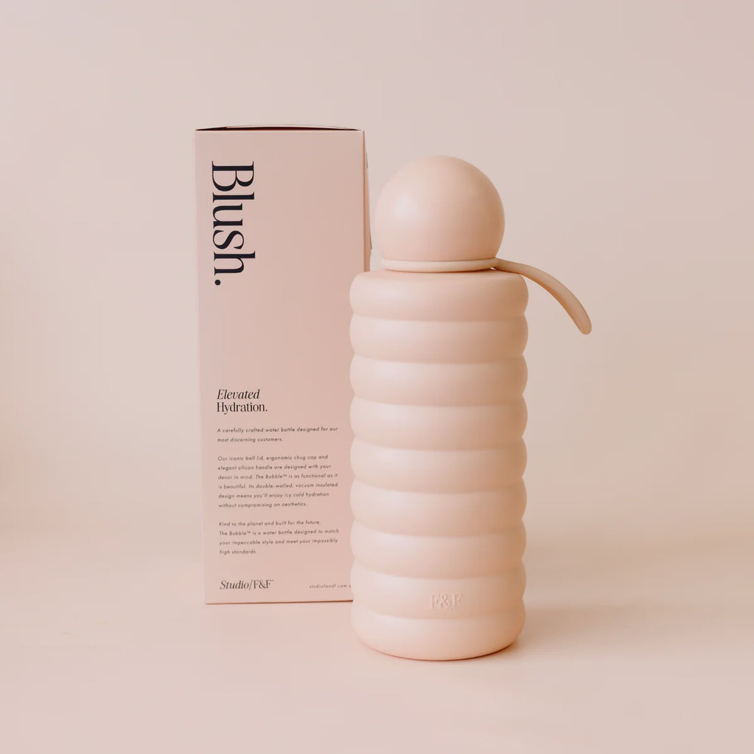 The Bubble - Blush - Reusable Water Bottle 700ml