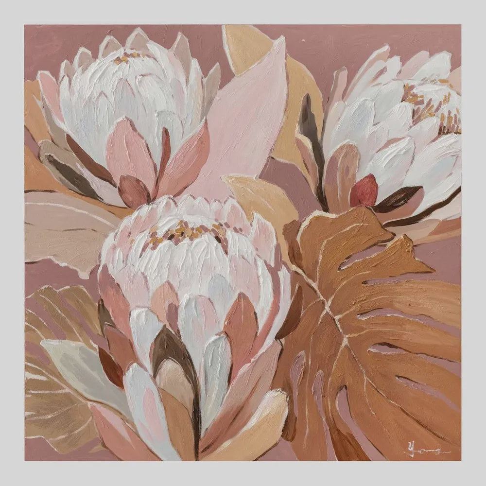 Blush Protea Wall Art