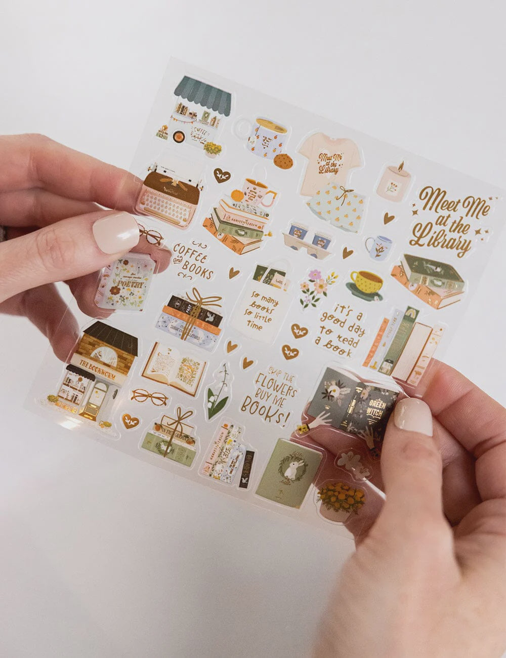 Book Lover Sticker Sheet