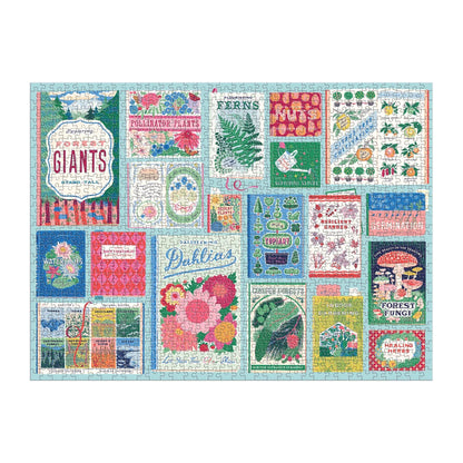 Botanist Bookshelf 1000 Piece Puzzle