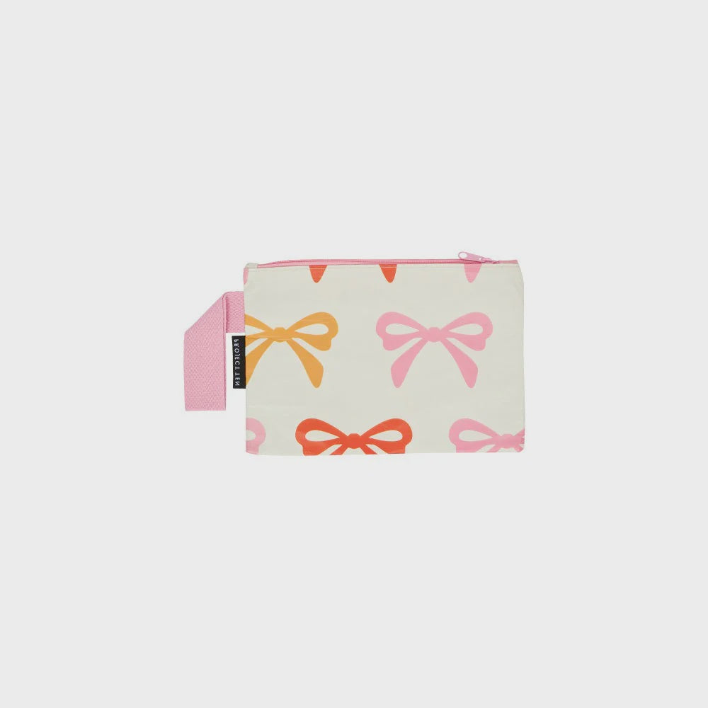 Project Ten Mini Zip Pouch - Bows