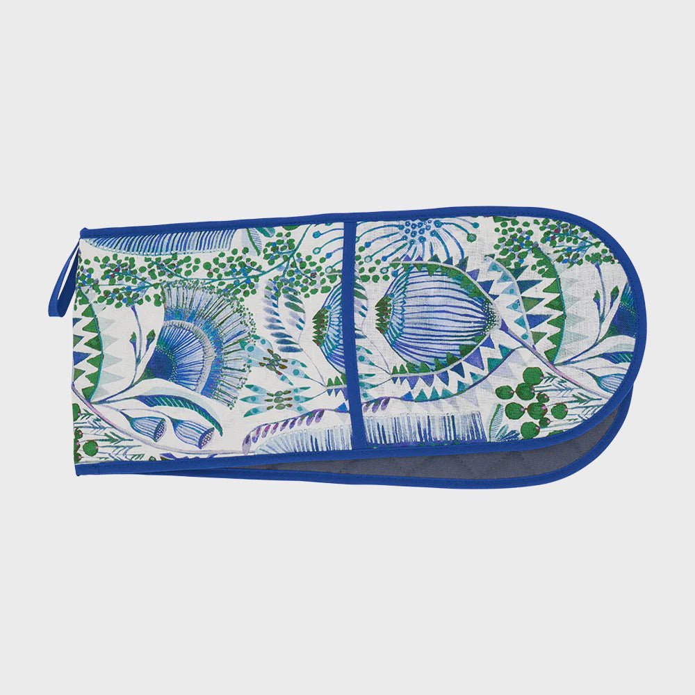 Linen Double Oven Mitt - Bush Botanicals