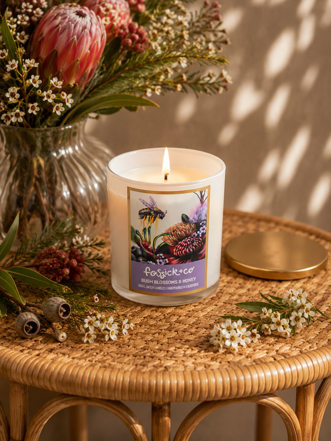 Bush Blossoms &amp; Honey Soy Candle
