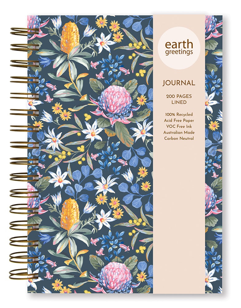 A5 Spiral Bound Journal - Bushwalk