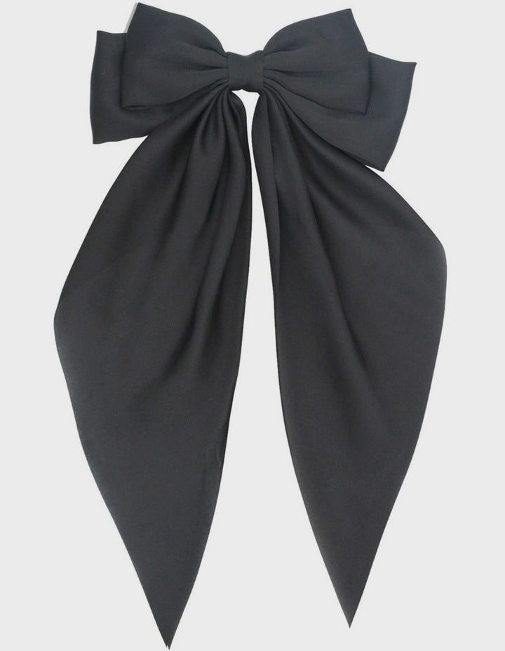 Cara Hair Bow - Black
