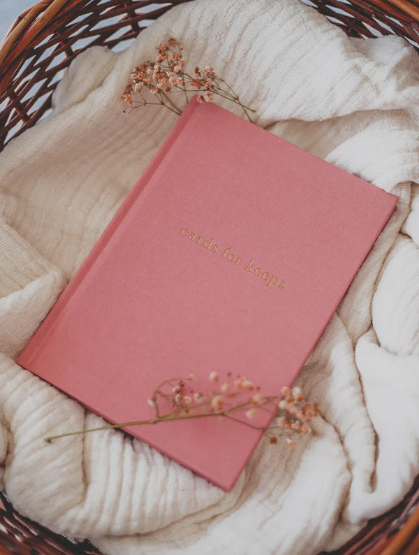 Cards For Keeps Journal - Blush