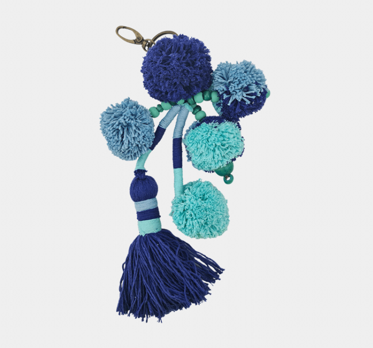 Carnival Blue Keychain