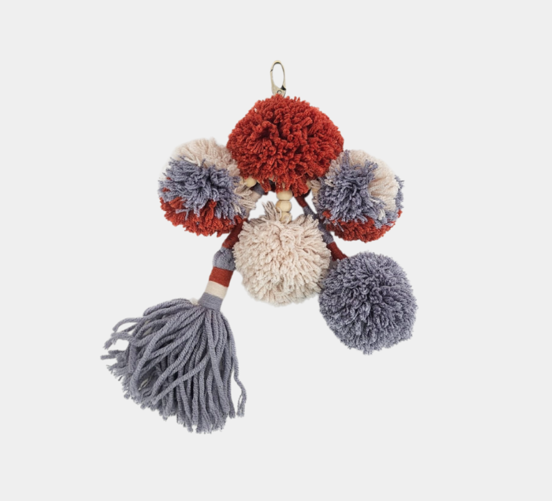 Carnival Grey Keychain