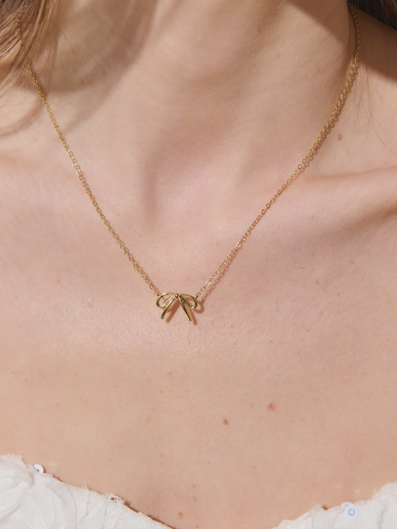Carri Bow Necklace