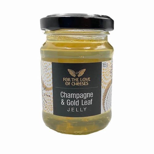 For The Love of Cheeses Champagne and Gold Leaf Jelly 165g