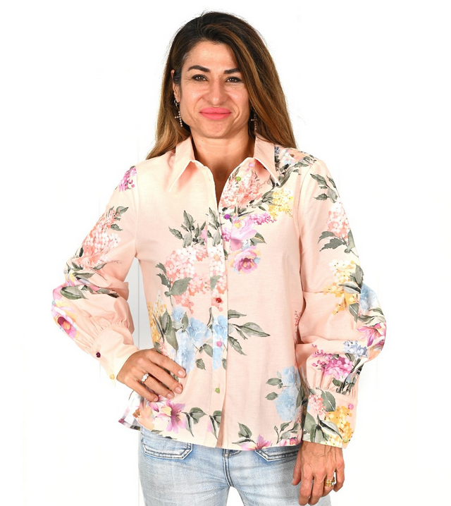 Charlie Shirt - Apricot