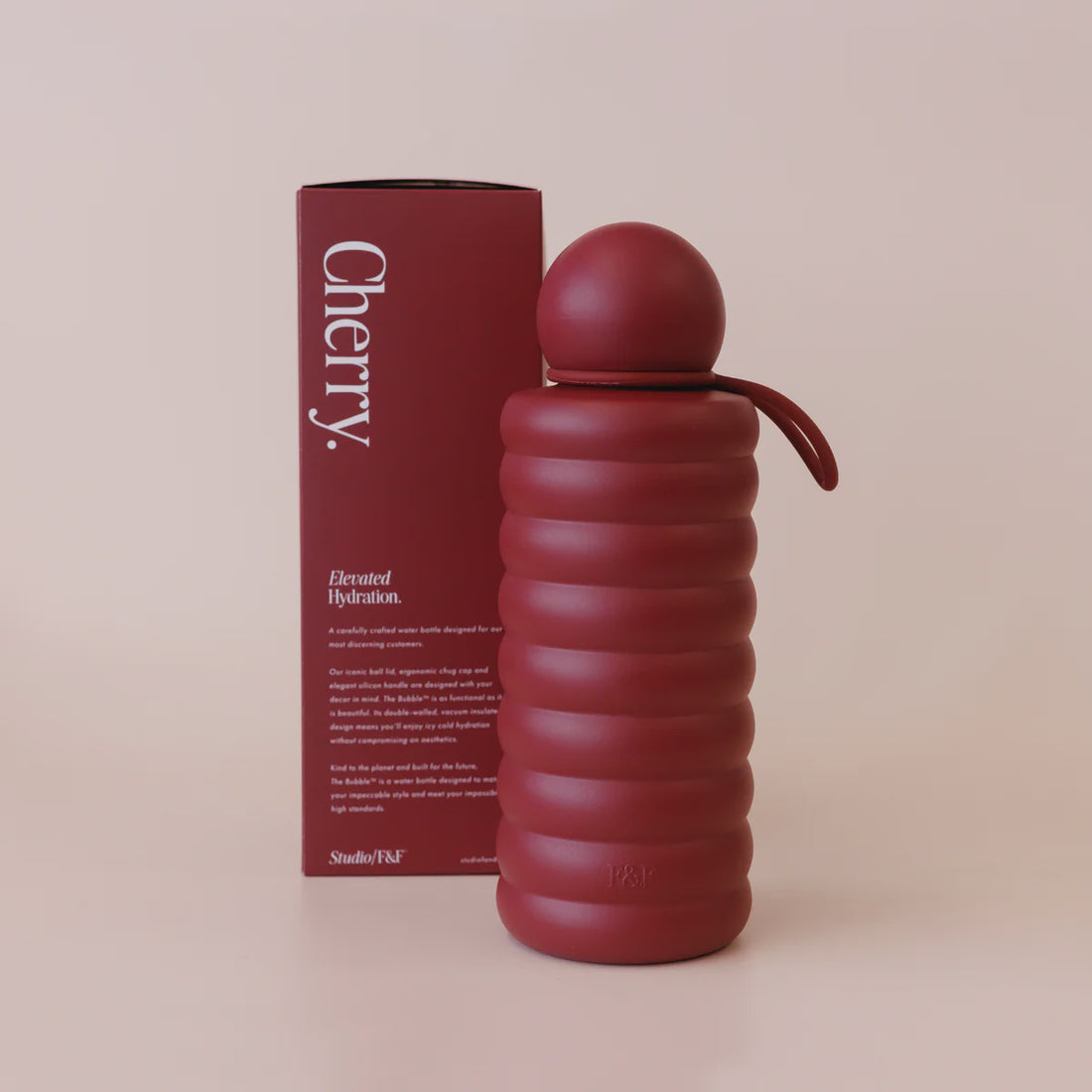 The Bubble - Cherry - Reusable Water Bottle 700ml