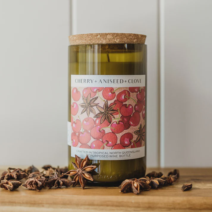 Cherry + Aniseed + Clove Coco Soy Candle