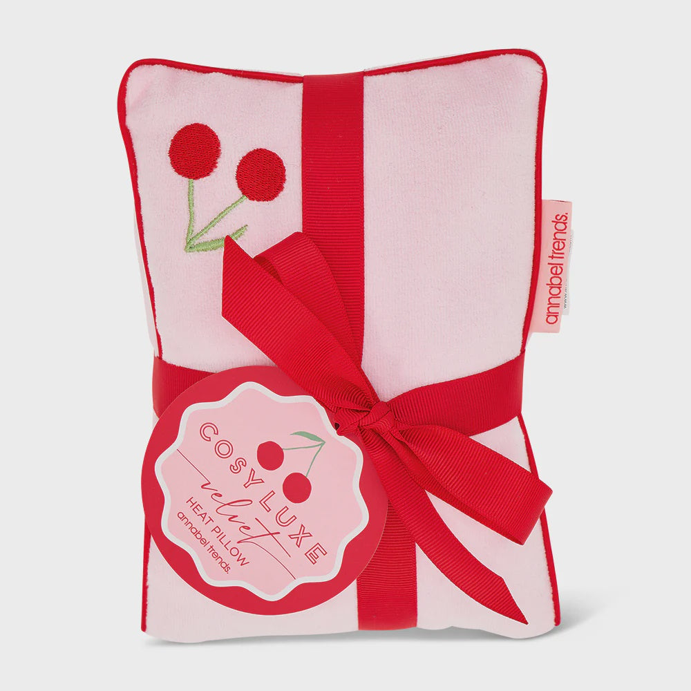 Cosy Luxe Velvet Heat Pillow - Cherrylicious
