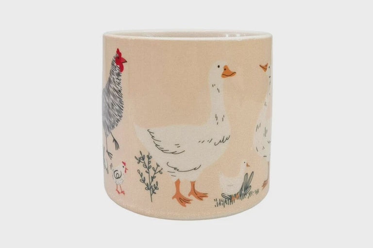 Chicken &amp; Friends Planter