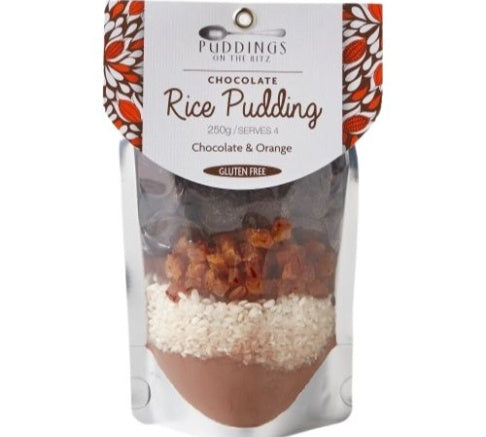 Puddings On The Ritz Choc Rice Pudding With Orange 250g