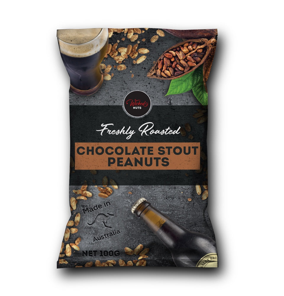 Wicked Nuts Chocolate Stout Peanuts