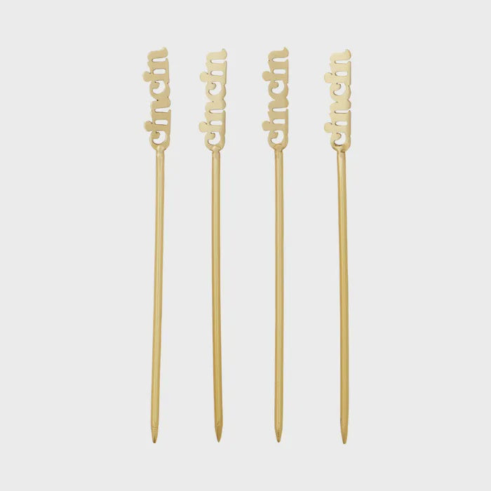 Cin Cin Cocktail Picks - Set of 4