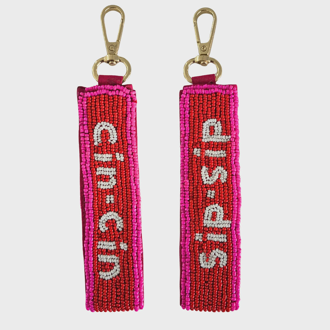 Cin Cin Beaded Keychain