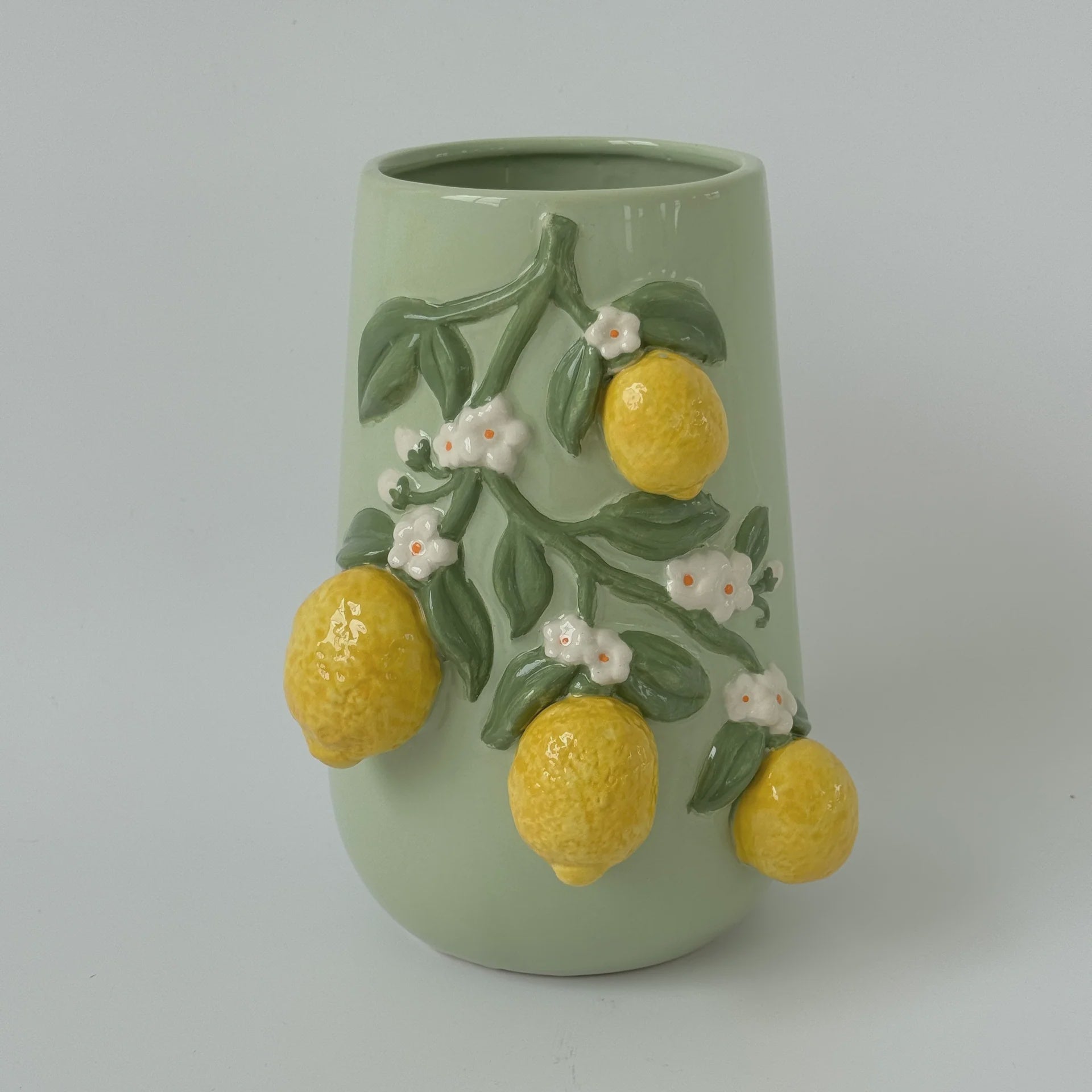 Citron Ceramic Vase