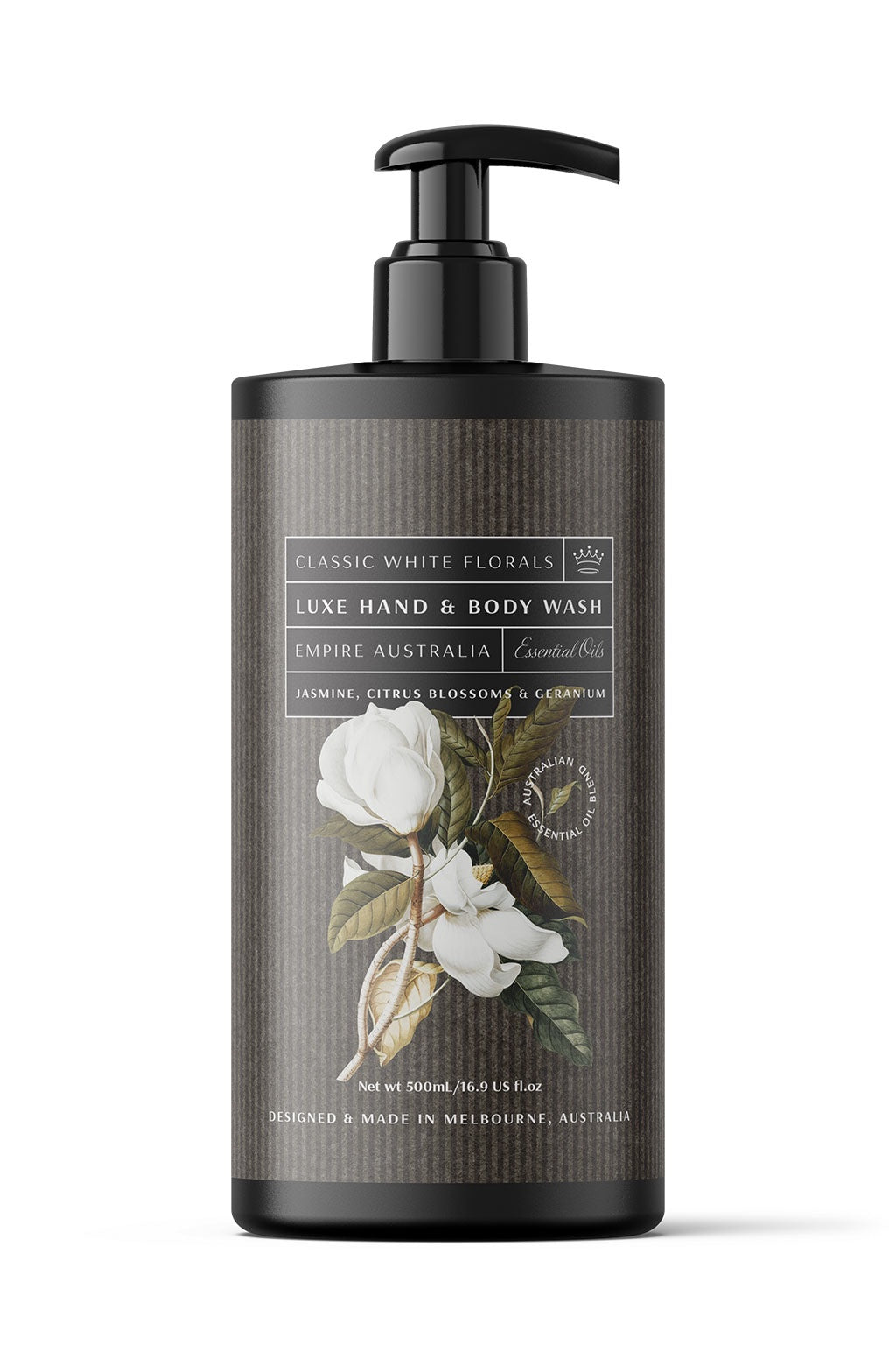 Classic White Florals Hand &amp; Body Wash 500ml