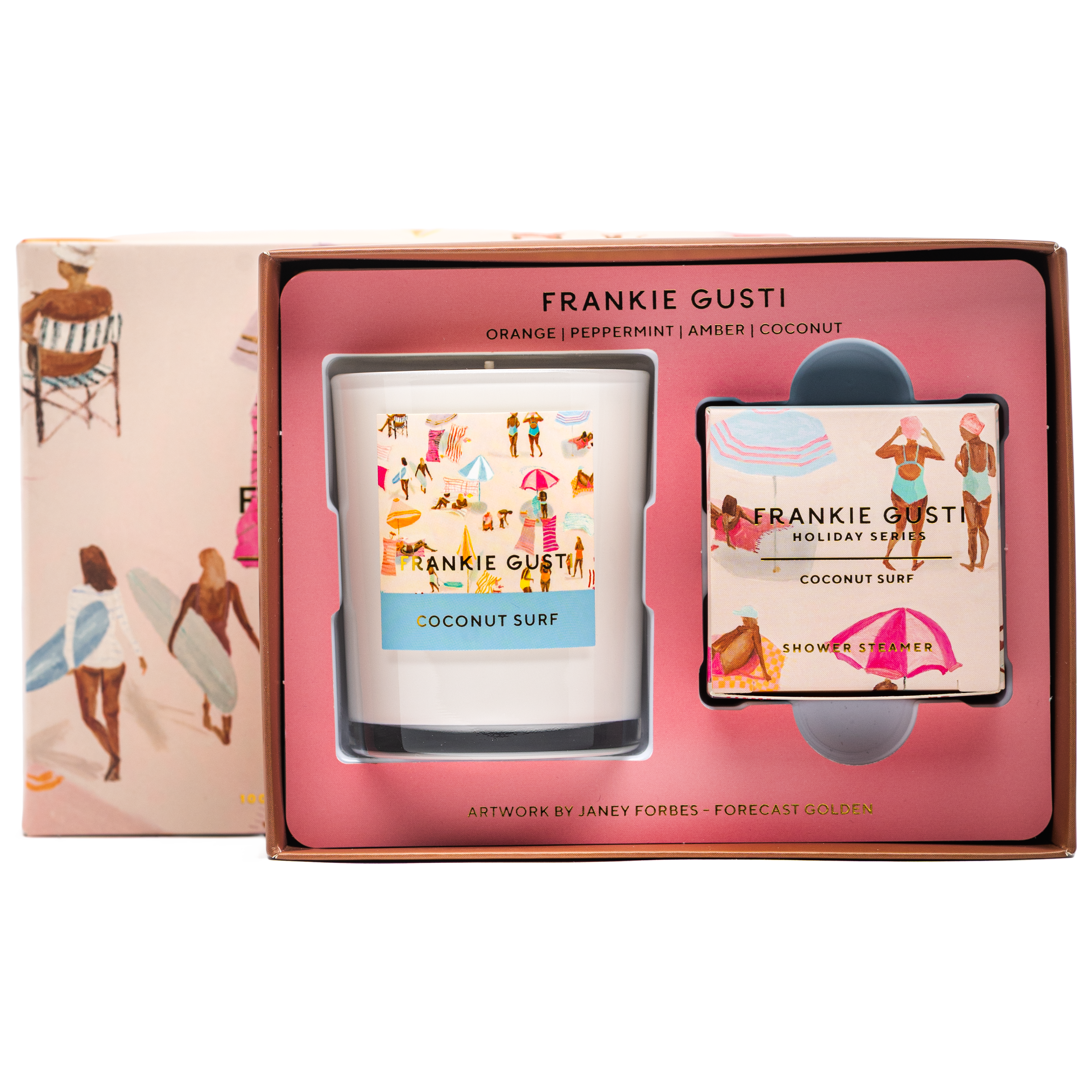 Holiday Series Candle &amp; Steamer - Coconut Surf