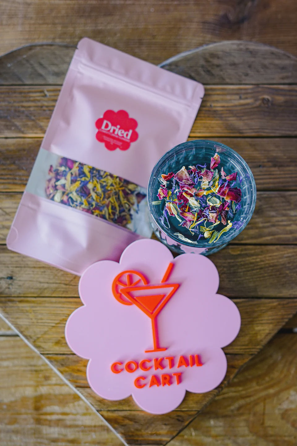 Confetti Drink Flowers