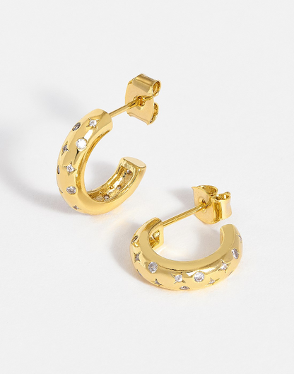 Estella Bartlett Constellation Chunky Hoops