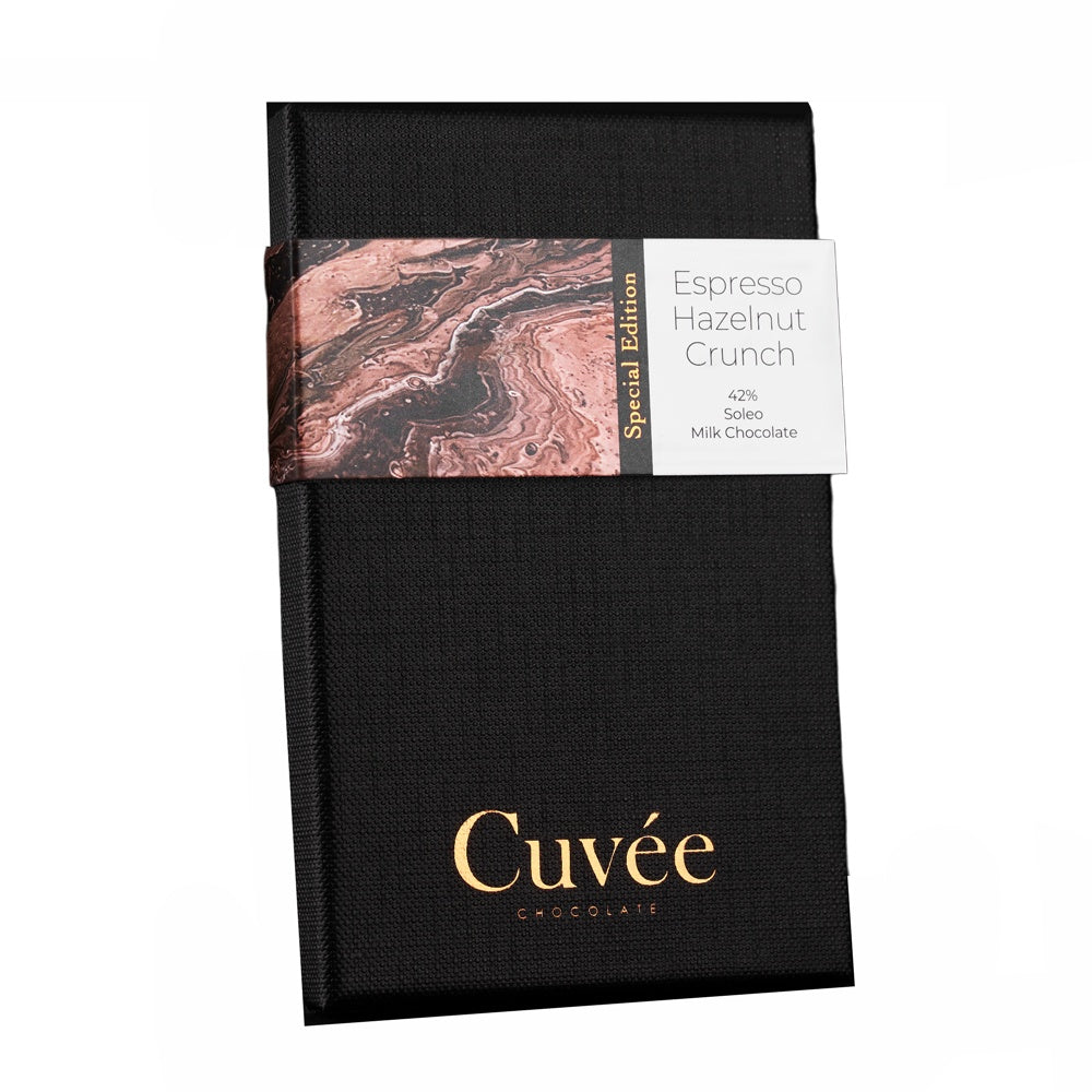 Cuvee Chocolate Espresso Hazelnut Crunch 70g - Special Edition