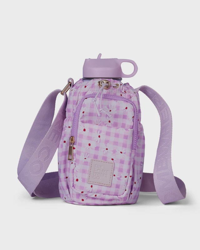 Water Bottle Bag - Daisy Fields