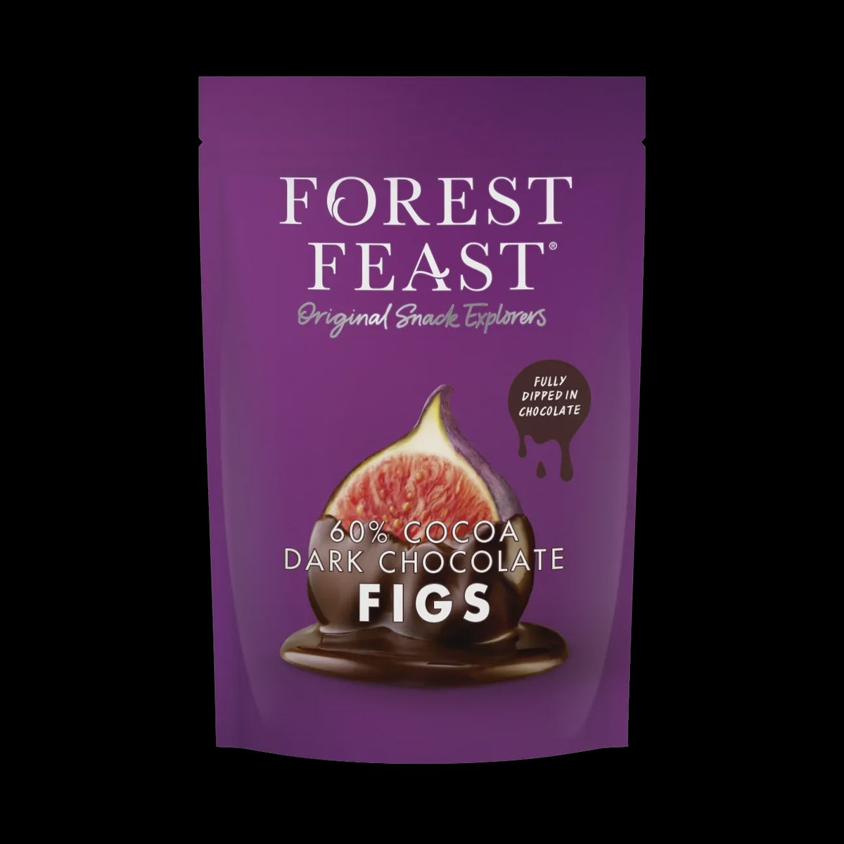 Forest Feast Belgian Dark Chocolate Figs 140g