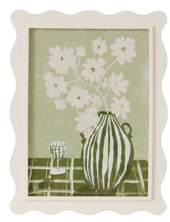 Della Glass Frame Print 42x55cm