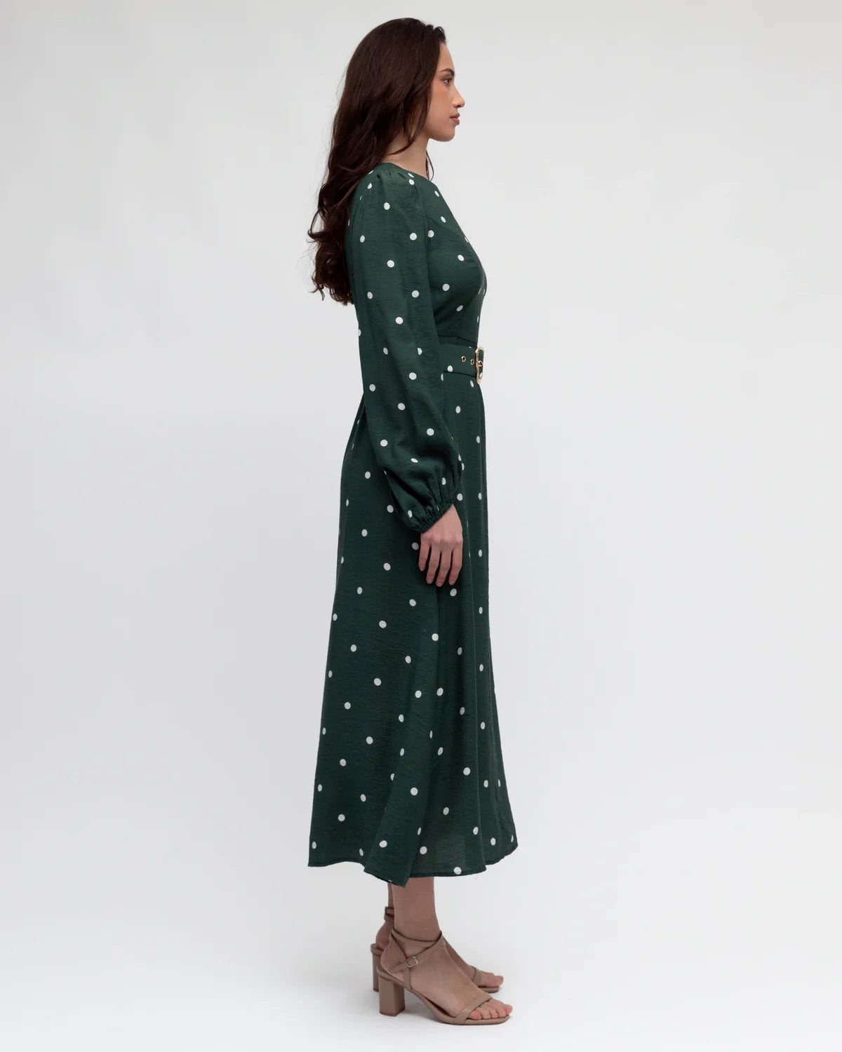 Dotted Delight Midi Dress
