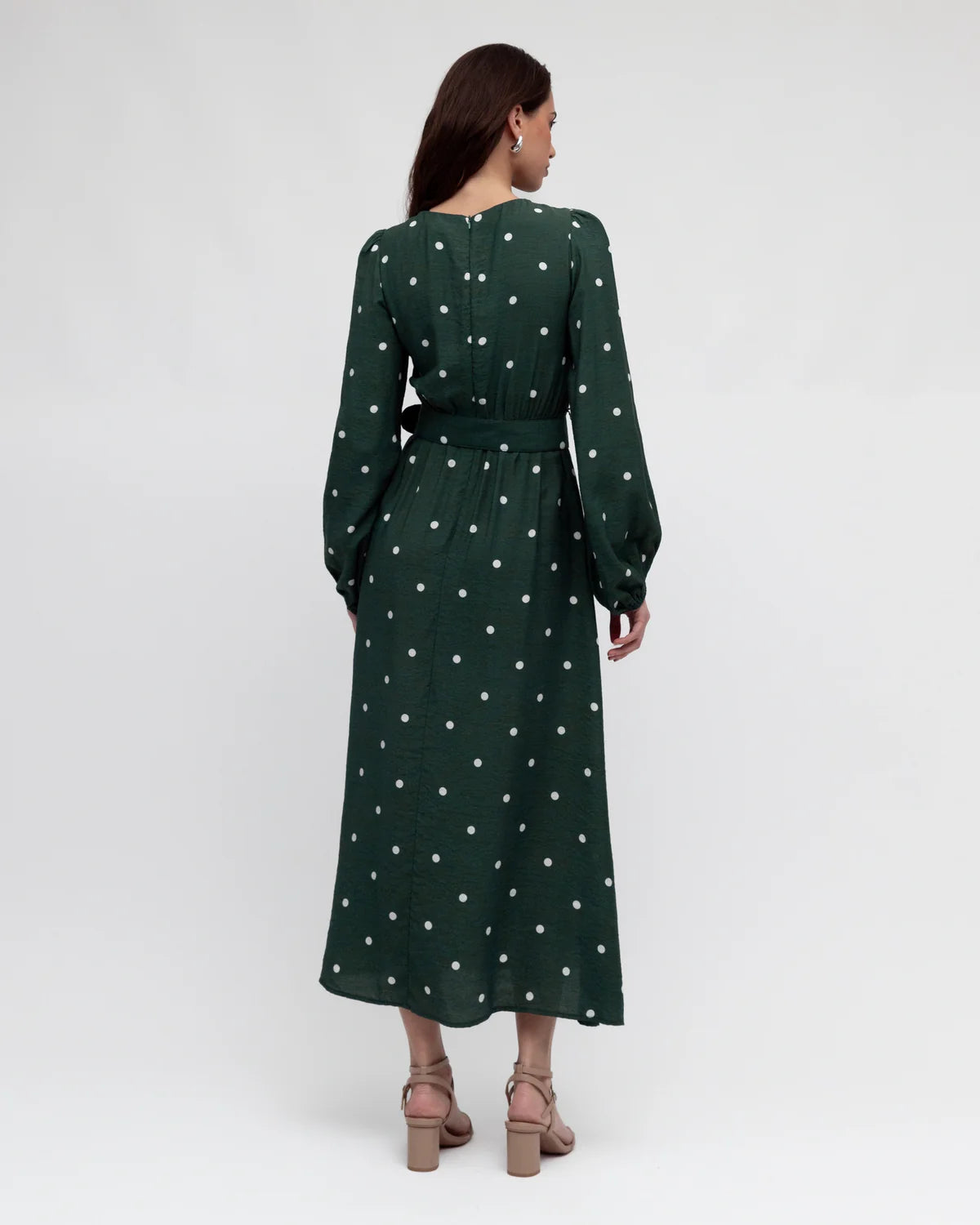 Dotted Delight Midi Dress