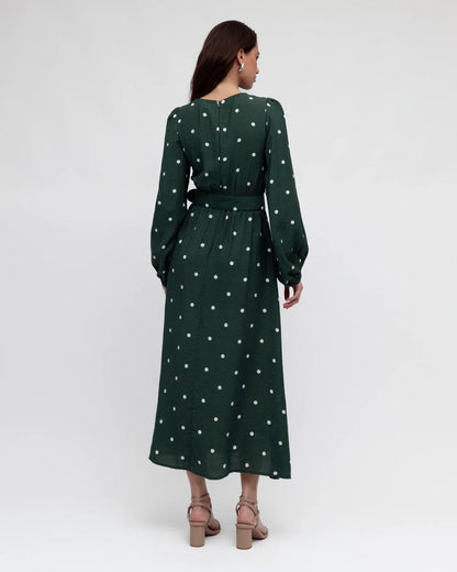 Dotted Delight Midi Dress