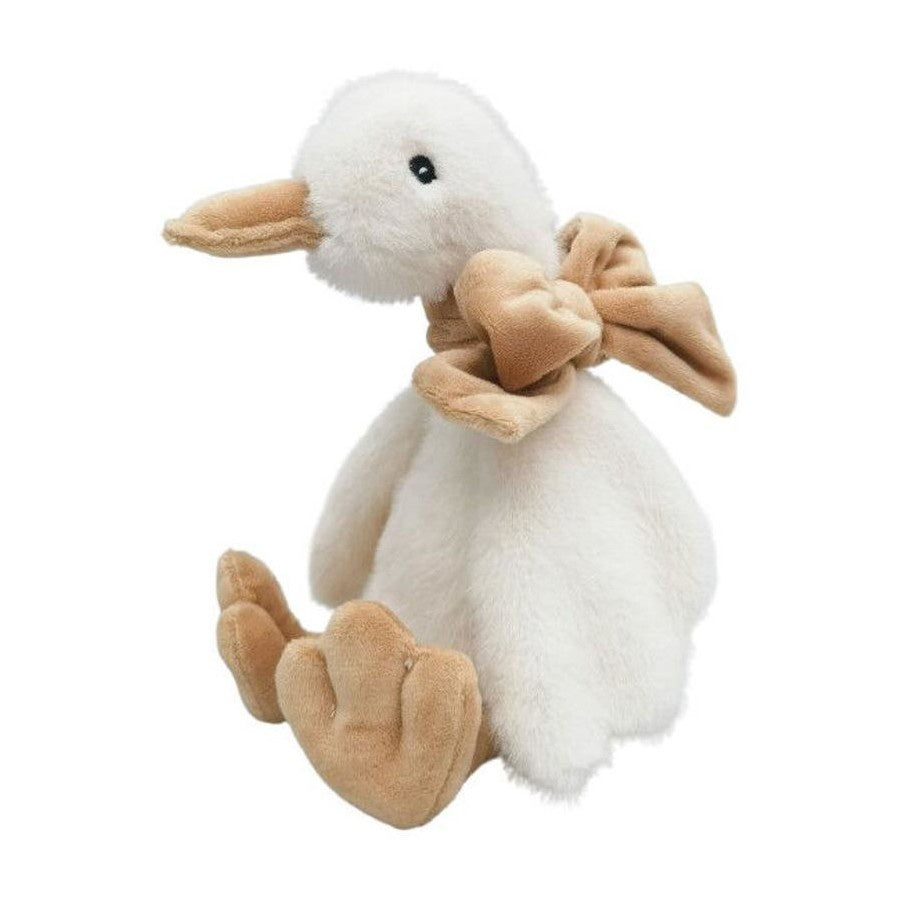 Duck With Bow Soft Toy