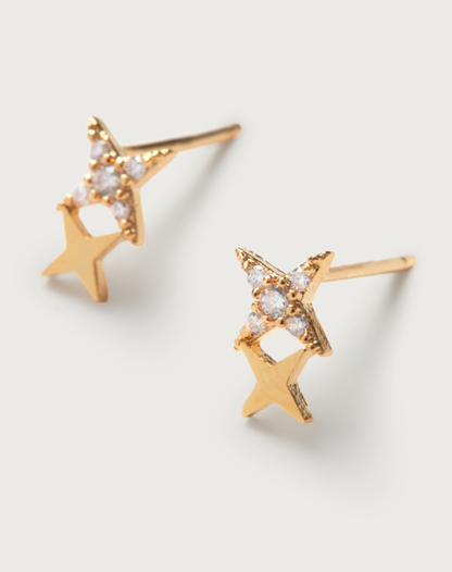 Duo Star Studs